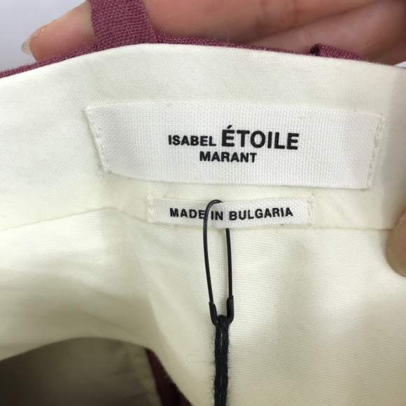 Isabel Marant Rosewood High-Waist Cropped Pants - Picture 5 of 8
